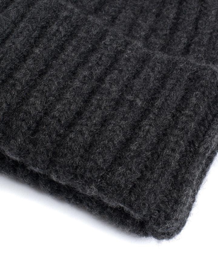Anonymous Copenhagen Sandra Beanie 100% Cashmere Dark Grey
