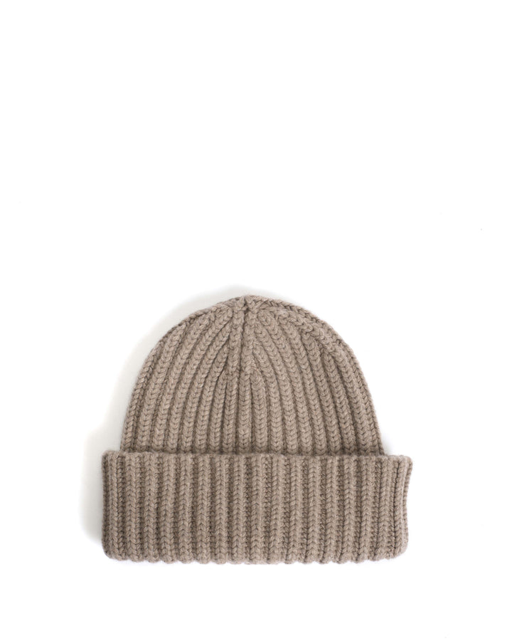 Anonymous Copenhagen Sandra Beanie 100% Cashmere Dark Taupe