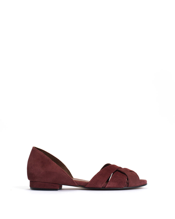 anonymous copenhagen Sanni 20 Calf suede Pomegranate