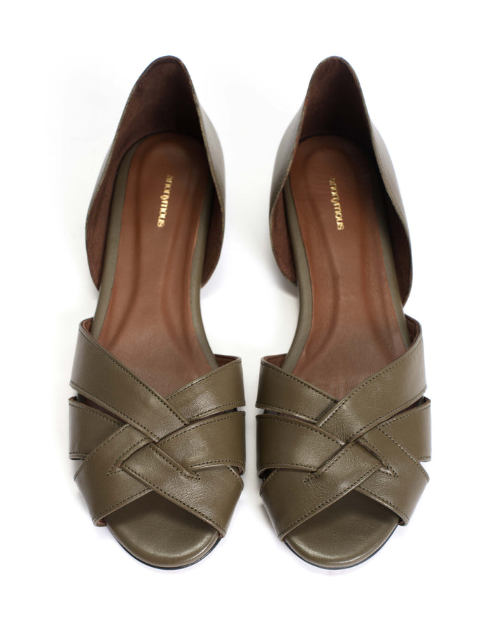 Anonymous Copenhagen Sanni 20 Soft Calf Olive Green