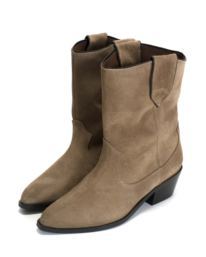 Anonymous Copenhagen Saseline 35 Calf Suede Mushroom