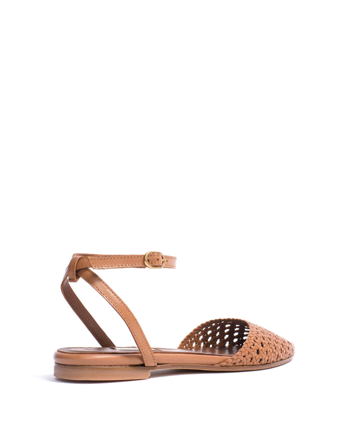 Anonymous Copenhagen Senara 10 Hand-braided Leather Caramel