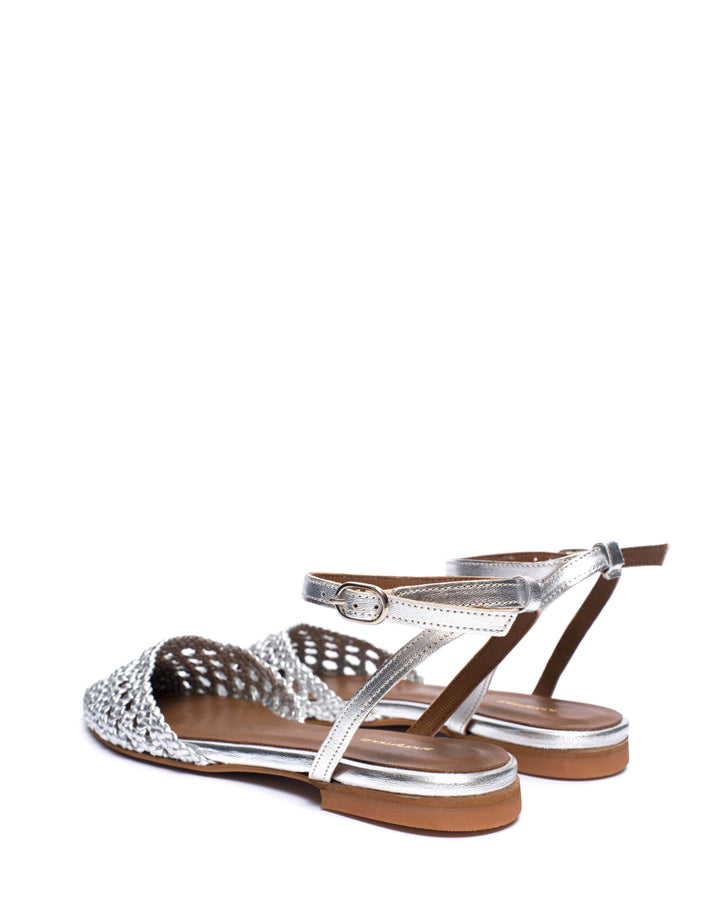 Anonymous Copenhagen Senara 10 Hand-braided Leather Silver