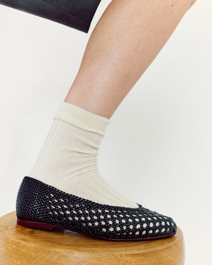 Anonymous Copenhagen Sessi 10 Hand-braided Leather Black