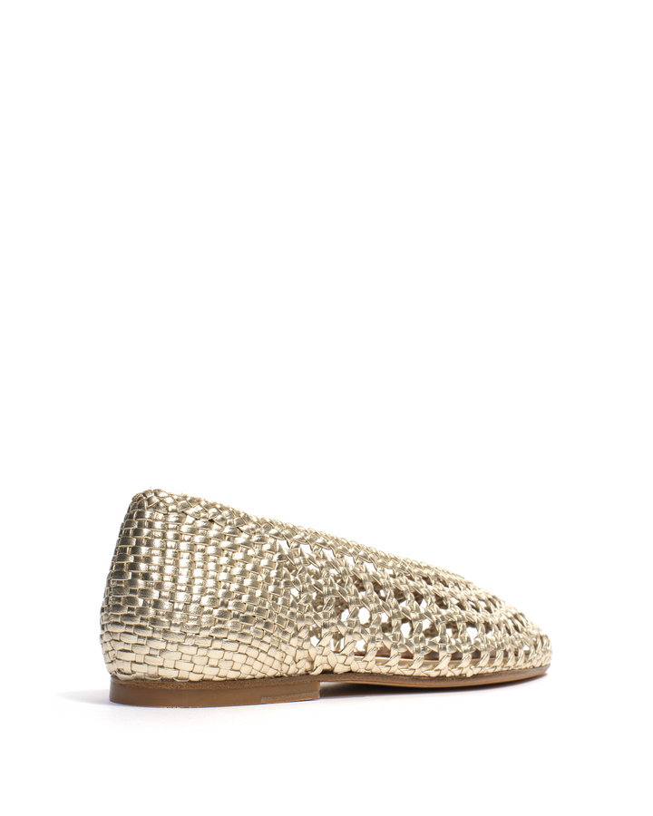 Anonymous Copenhagen Sessi 10 Hand-braided Leather Champagne