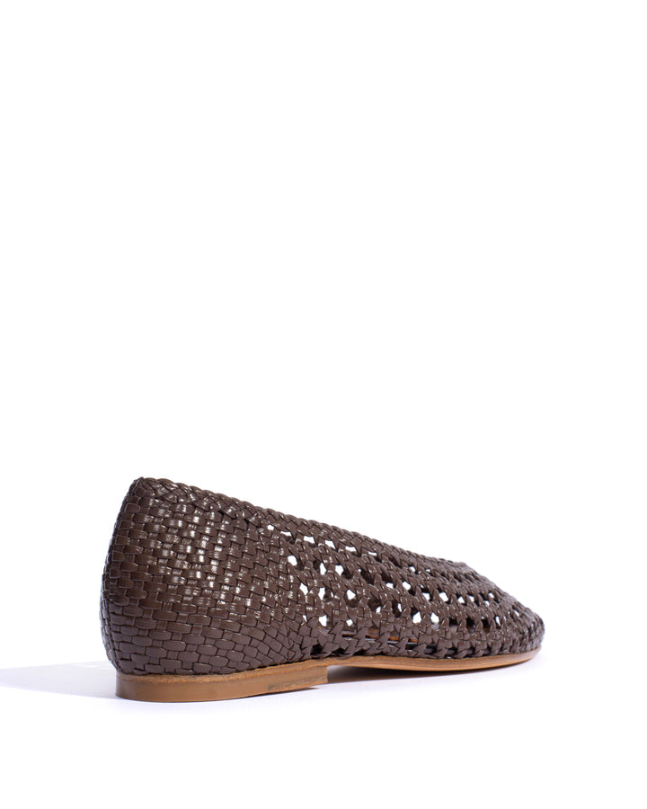 Anonymous Copenhagen Sessi 10 Hand-braided Leather Coffee Brown