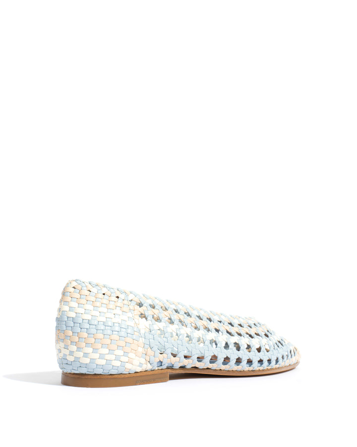 Anonymous Copenhagen Sessi 10 Hand-braided Leather Lichen Blue Mix