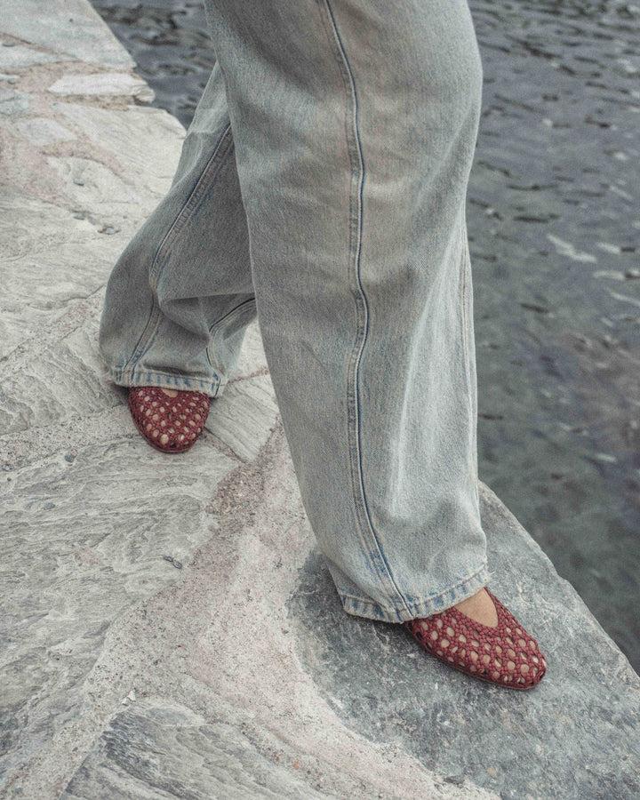 Anonymous Copenhagen Sessi 10 Hand-braided Leather Pomegranate