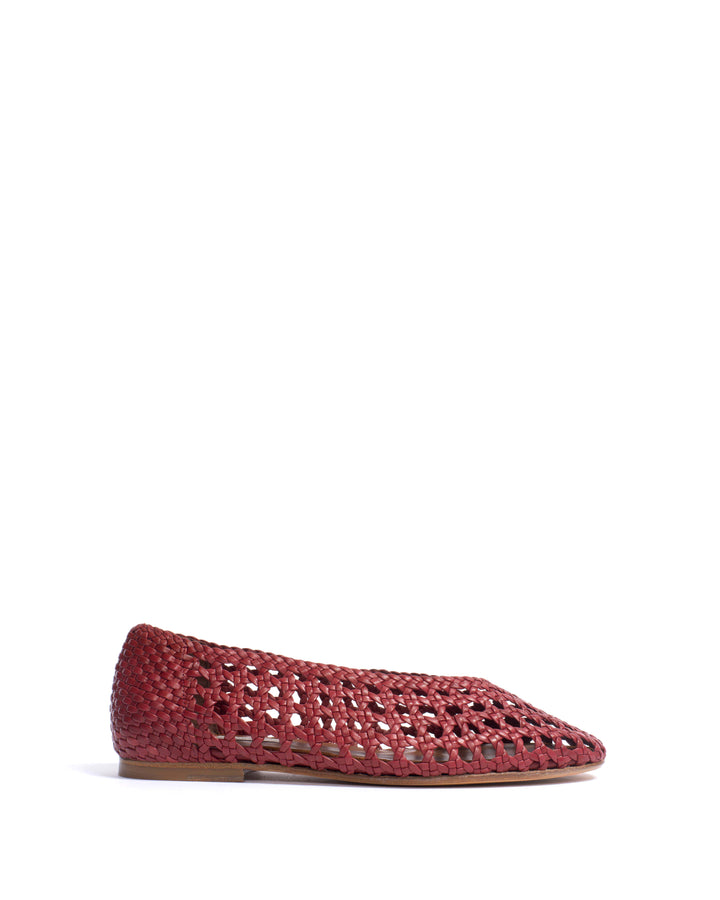 anonymous copenhagen Sessi 10 Hand-braided leather Pomegranate
