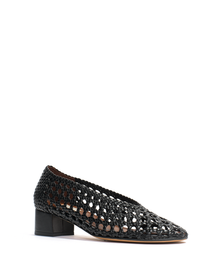 Anonymous Copenhagen Sessi 40 Hand-braided Leather Black