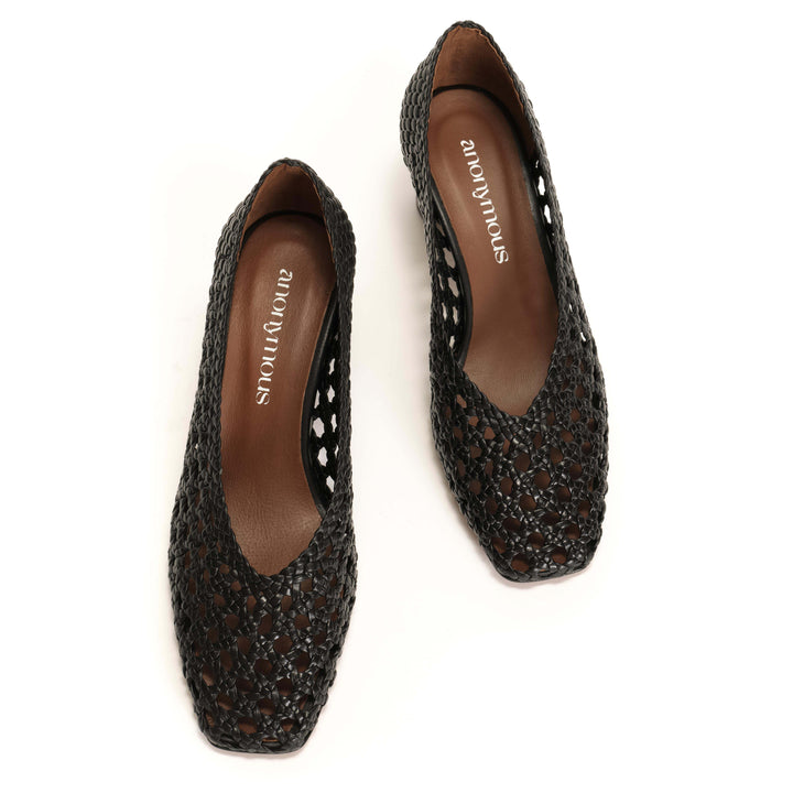 Anonymous Copenhagen Sessi 60 Hand-braided Leather Black