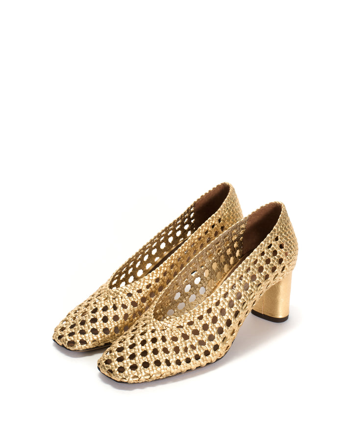 Anonymous Copenhagen Sessi 60 Hand-braided Leather Gold