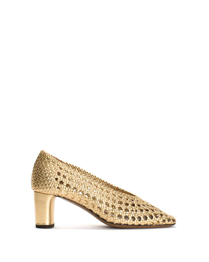 anonymous copenhagen Sessi 60 Hand-braided leather Gold