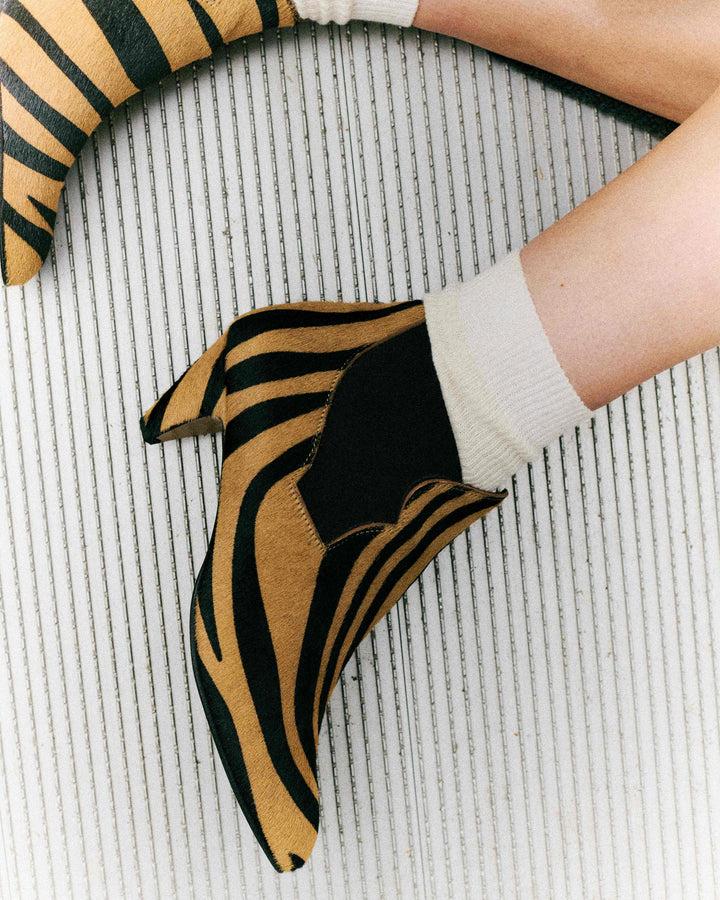 Anonymous Copenhagen Shalli 50 Stiletto Calf Hair Tiger