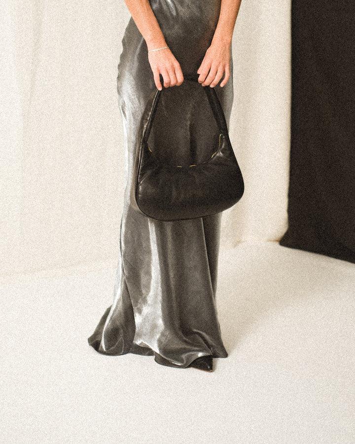 Anonymous Copenhagen Shane Grand Pillow Bag Soft Calf Black