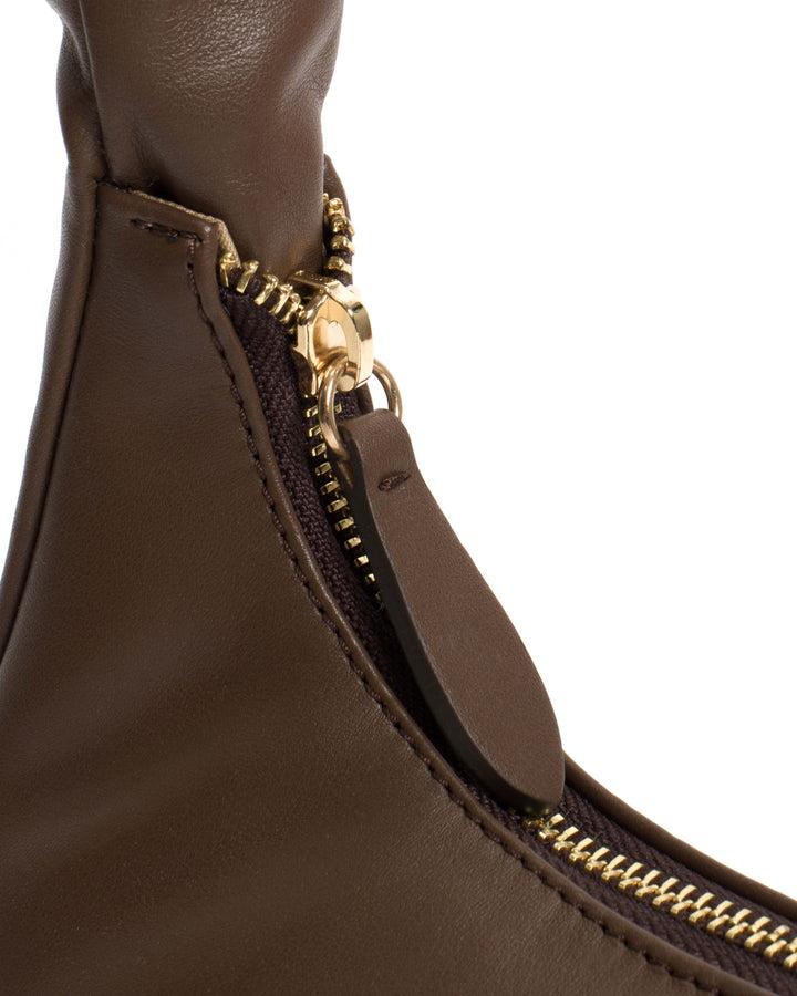 Anonymous Copenhagen Shane Grand Pillow Bag Soft Calf Dark Taupe