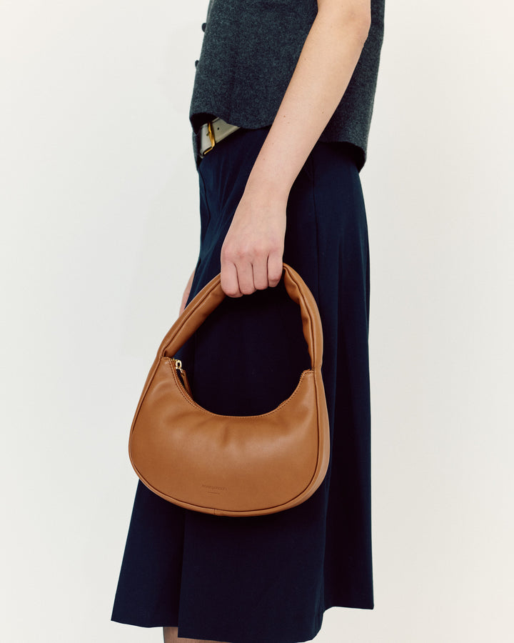 Anonymous Copenhagen Shane Petite Pillow Bag Soft Calf Camel