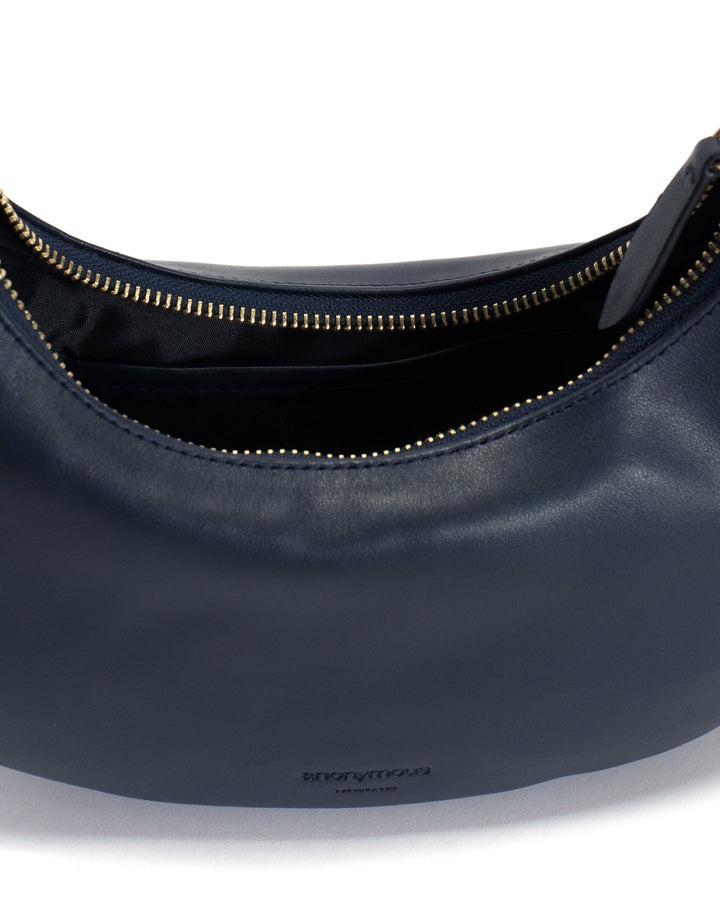 Anonymous Copenhagen Shane Petite Pillow Bag Soft Calf Dark Blue