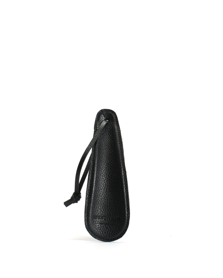 anonymous copenhagen Shoehorn Grained soft calf Black