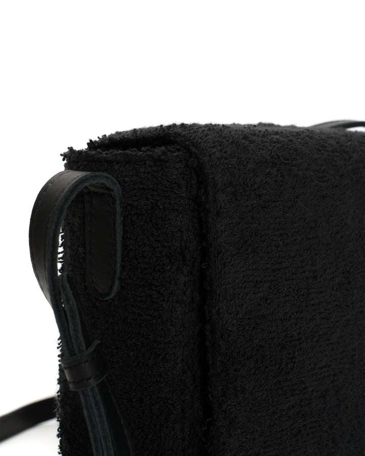 Anonymous Copenhagen Sicha Crossover Bag Cotton Towel Off Black