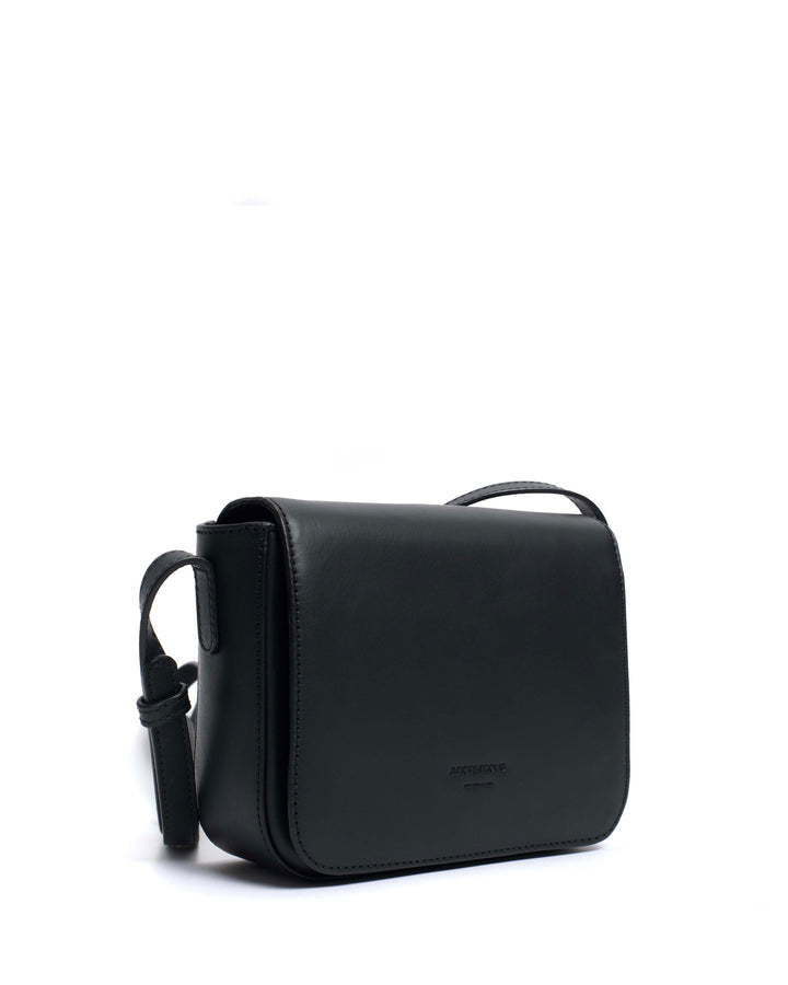 Anonymous Copenhagen Sicha Crossover Bag Vegetable Tanned Calf Black