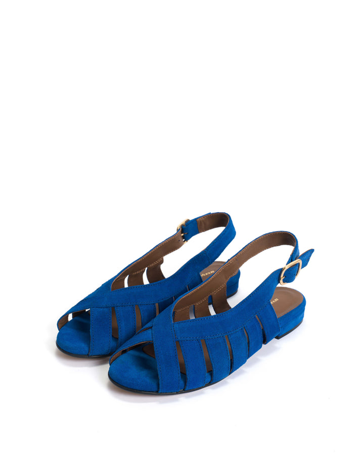 Anonymous Copenhagen Sophie 20 Calf Suede Electric Blue