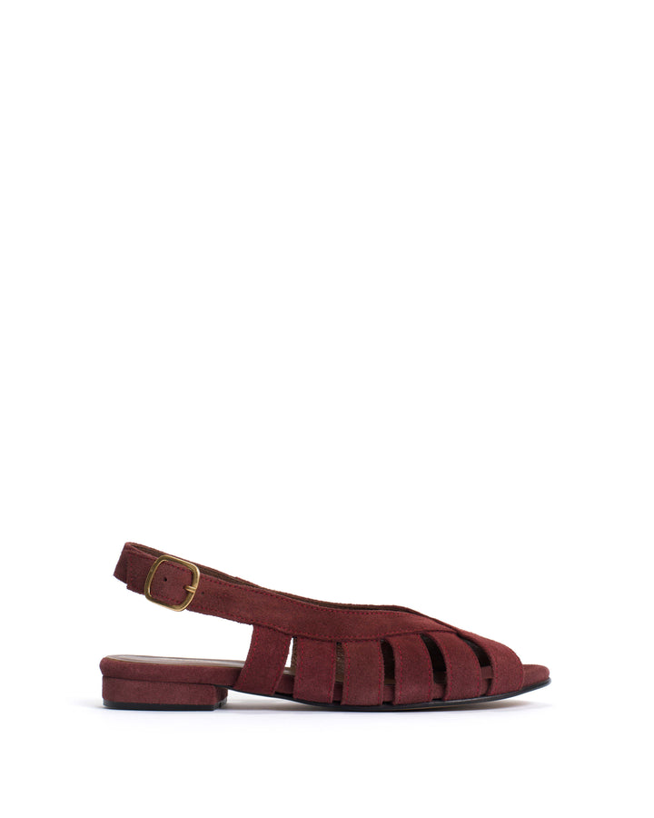 anonymous copenhagen Sophie 20 Calf suede Pomegranate