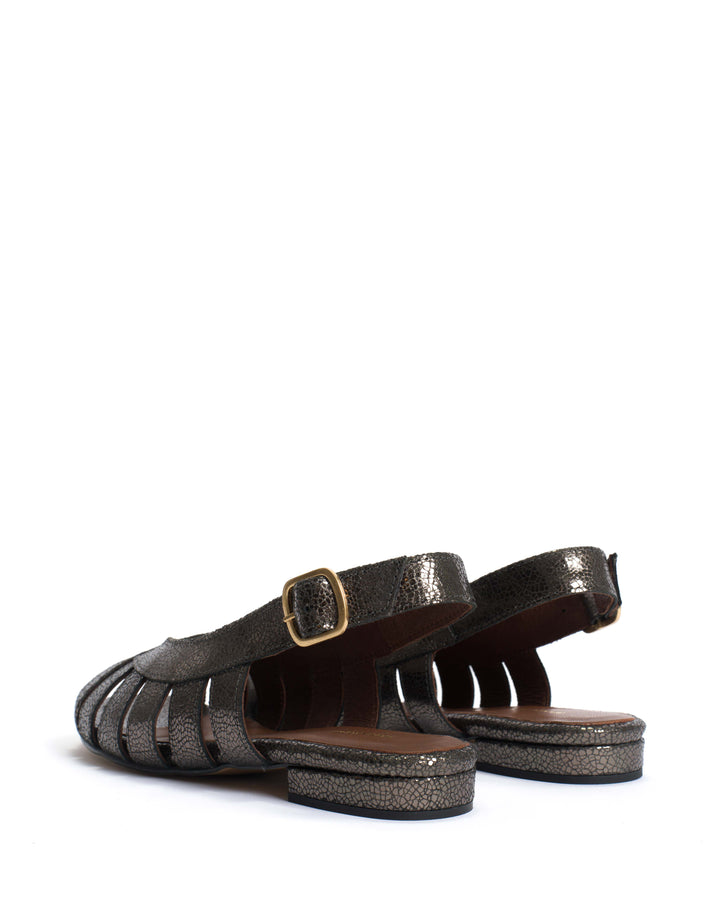 Anonymous Copenhagen Sophie 20 Crackled Metallic Goat Platinum