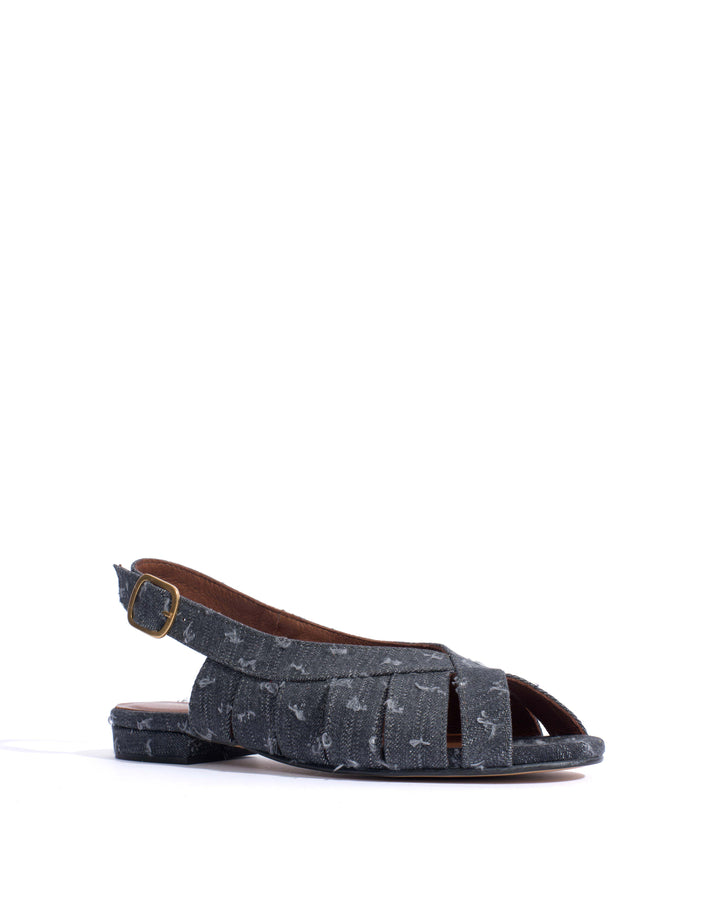 Anonymous Copenhagen Sophie 20 Denim Distressed Washed Black