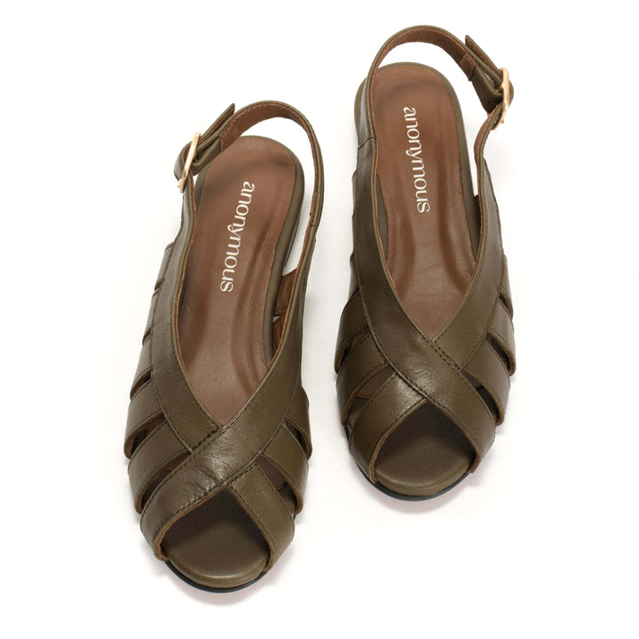 Anonymous Copenhagen Sophie 20 Soft Calf Olive Green