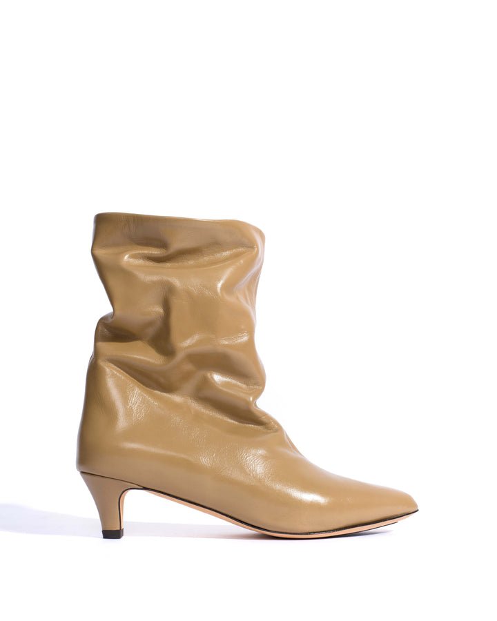 anonymous copenhagen Sweeney 40 stiletto Crinkled soft calf Mushroom