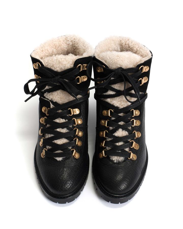 Anonymous Copenhagen Teddi Grained Vegetable Tanned Calf Black