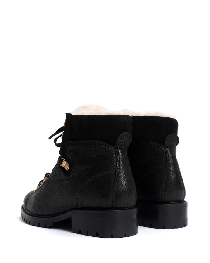 Anonymous Copenhagen Teddi Grained Vegetable Tanned Calf Black