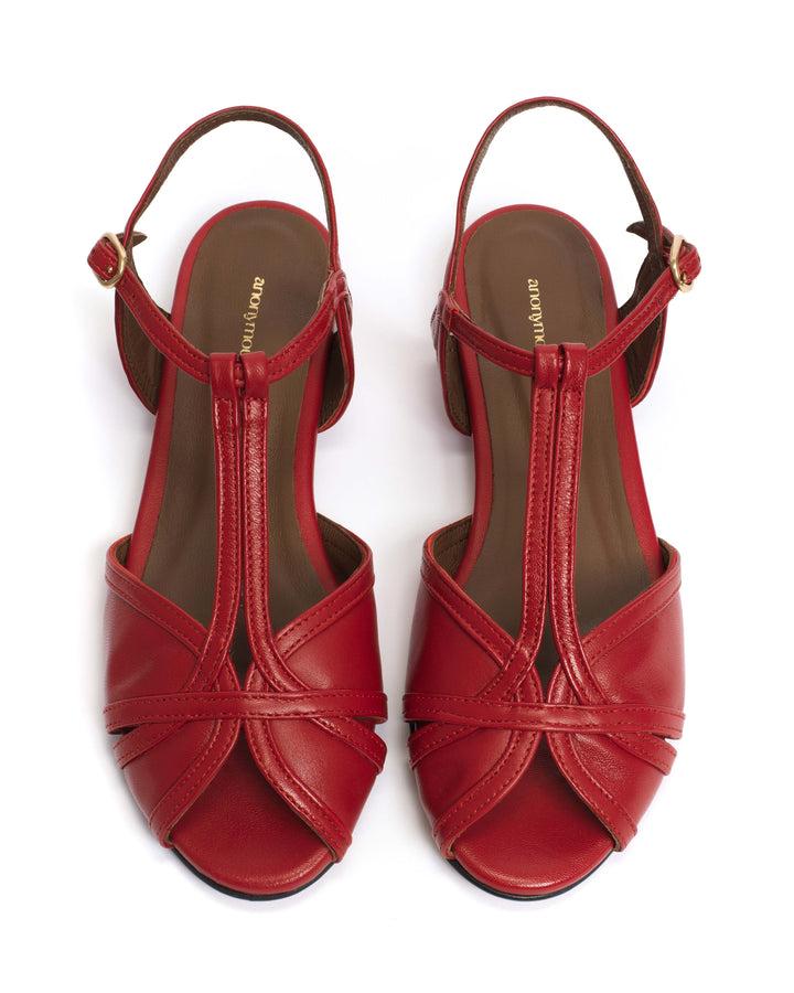 Anonymous Copenhagen Therese 20 Shiny Lamb Ruby Red