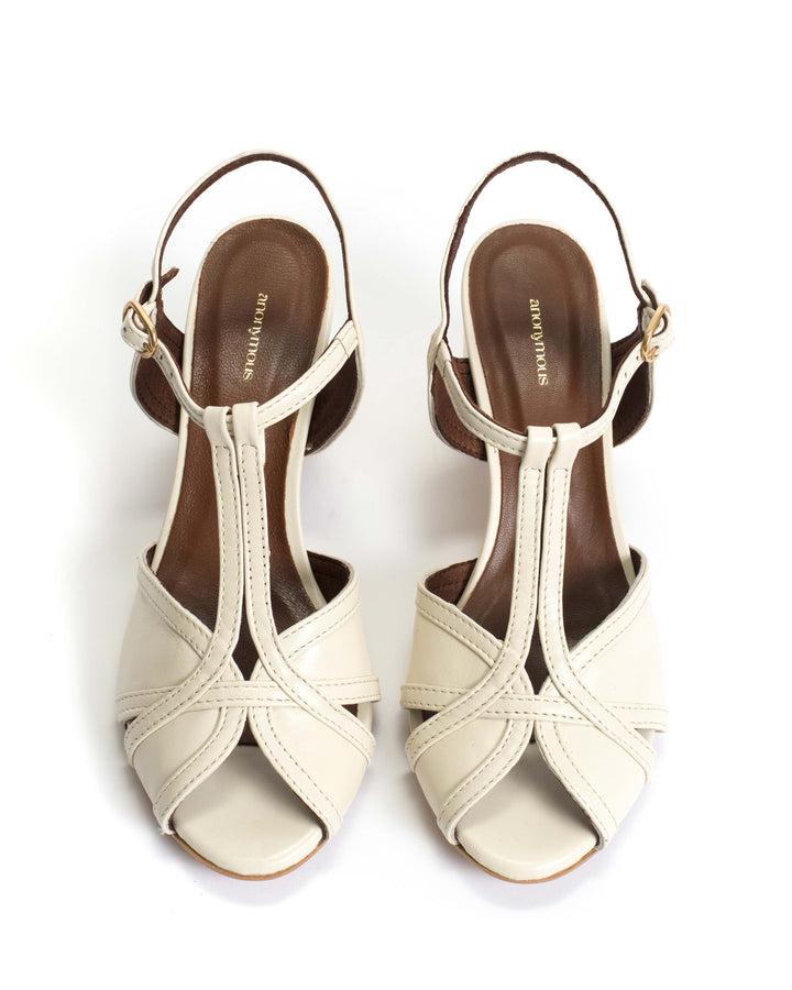 Anonymous Copenhagen Therese 55 Shiny Lamb White Sand