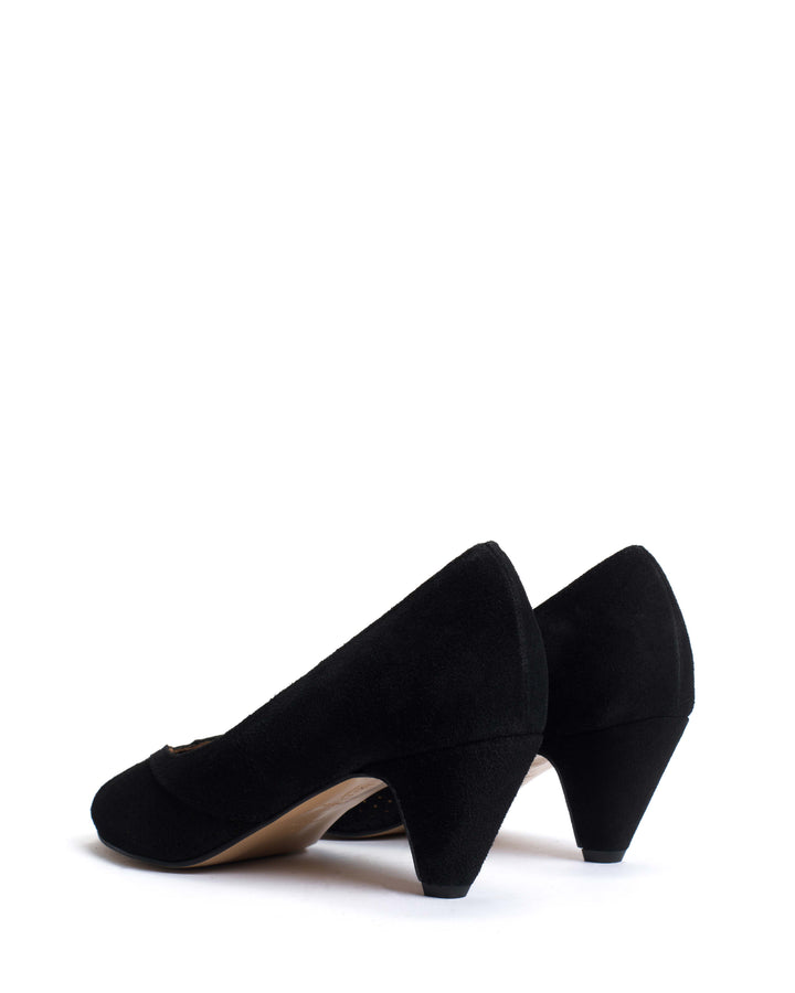 Anonymous Copenhagen Tiffany Stiletto Calf Suede Black
