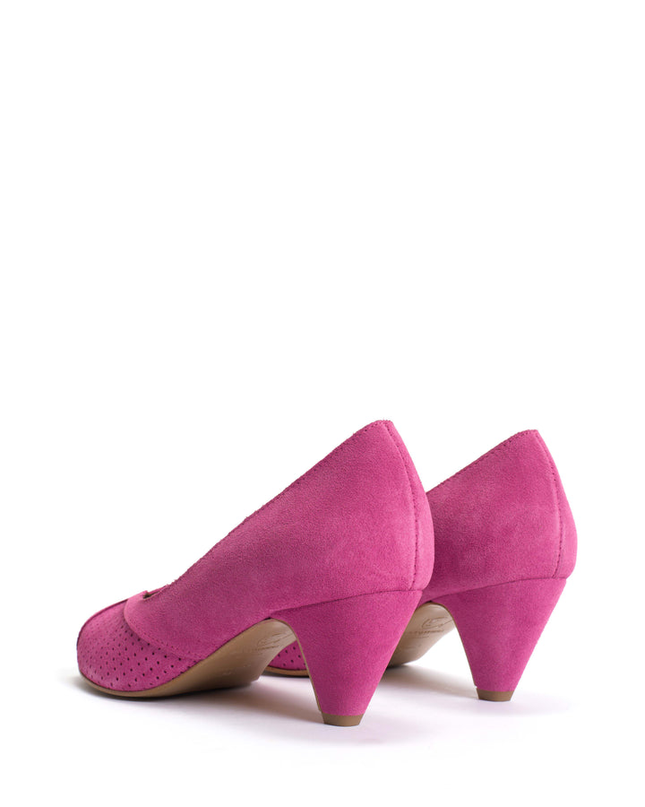 Anonymous Copenhagen Tiffany Stiletto Calf Suede Raspberry Sorbet