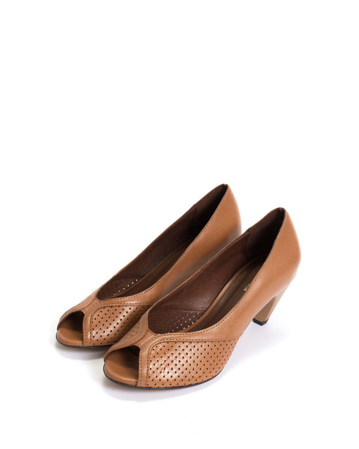 Anonymous Copenhagen Tiffany Stiletto Shiny Lamb Caramel