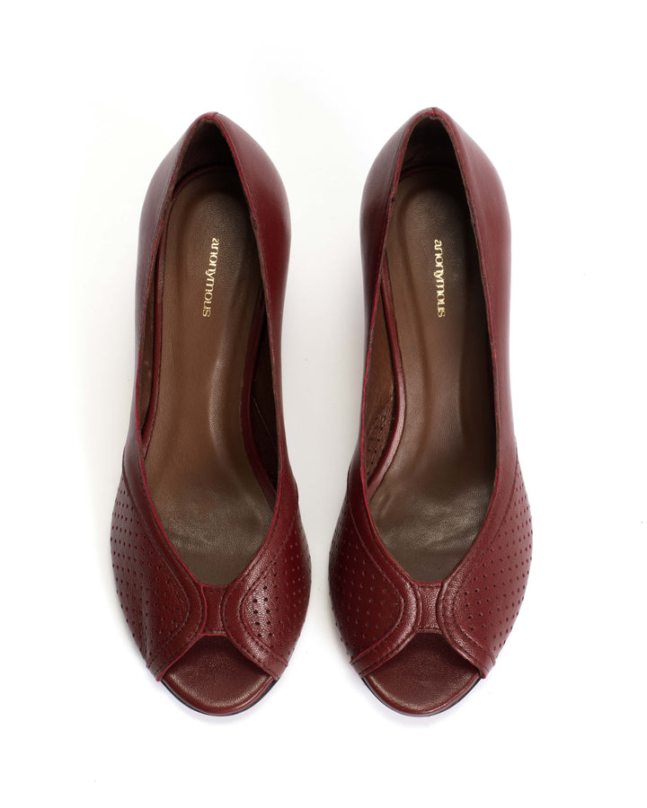 Anonymous Copenhagen Tiffany Stiletto Shiny Lamb Pomegranate