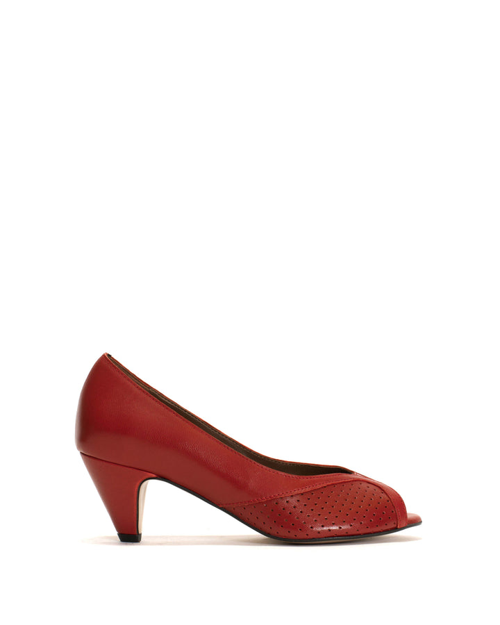 anonymous copenhagen Tiffany stiletto Shiny lamb Ruby red