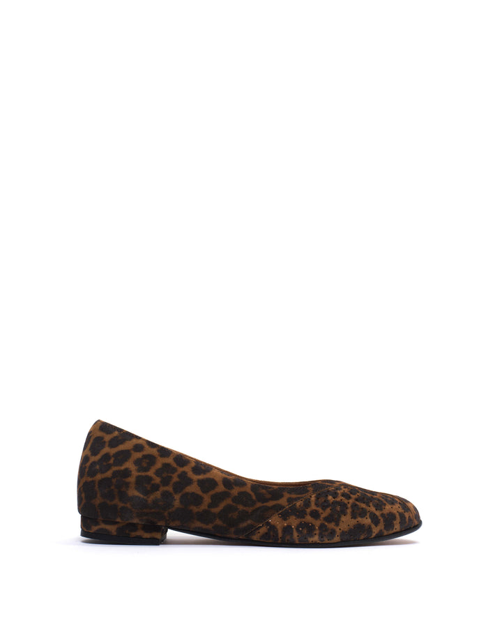anonymous copenhagen Tiffy Calf suede print Leopard