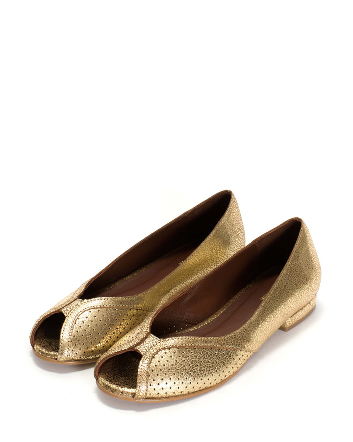 Anonymous Copenhagen Tiffy Crackled Metallic Goat Gold