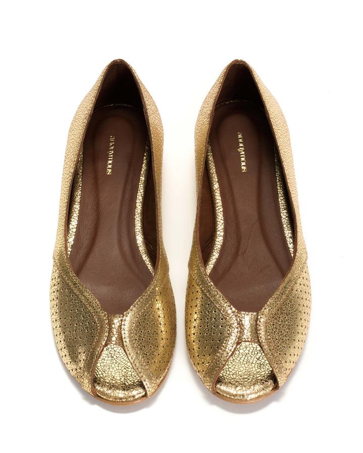 Anonymous Copenhagen Tiffy Crackled Metallic Goat Gold