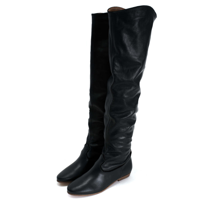 Anonymous Copenhagen Tribecca Soft Calf U0026 Calf Suede Black