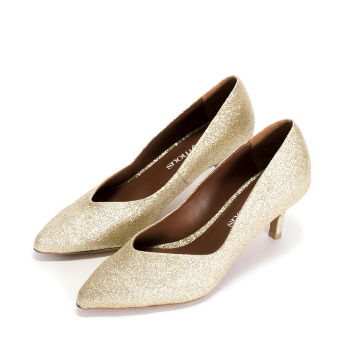 Anonymous Copenhagen Trini 55 Fine Glitter Champagne