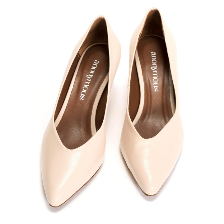 Anonymous Copenhagen Trini 55 Shiny Lamb Vanilla Cream