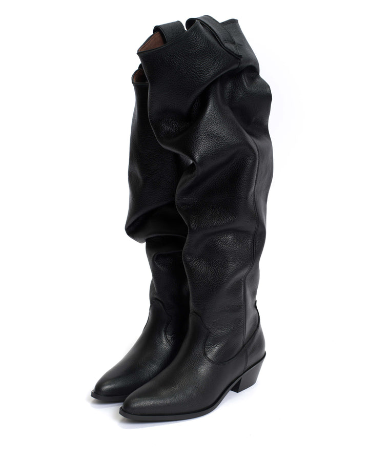 Anonymous Copenhagen Trisha 35 Grained Soft Calf Black