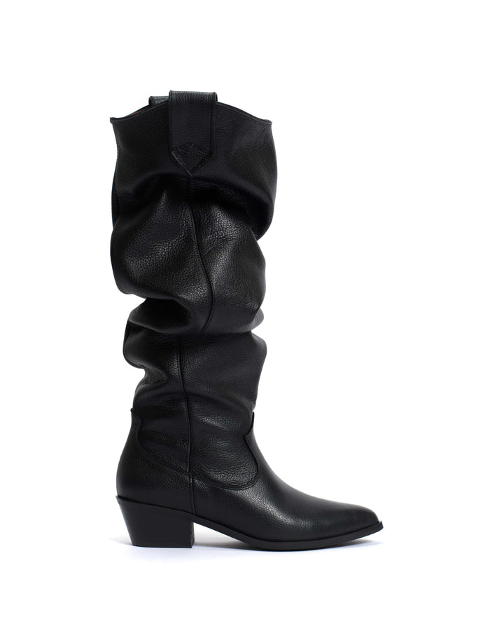 anonymous copenhagen Trisha 35 Grained soft calf Black