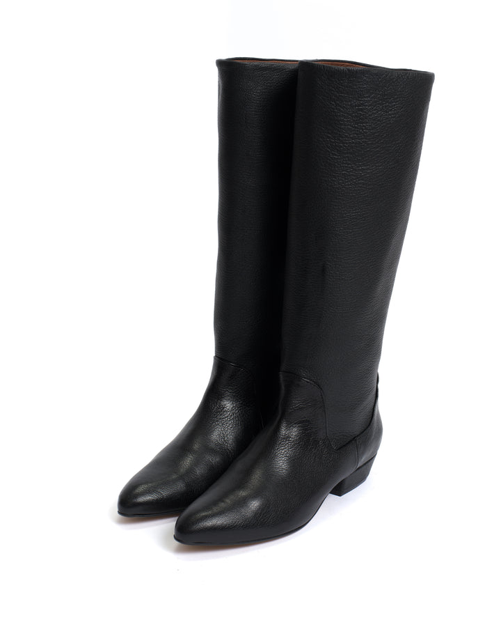 Anonymous Copenhagen Valle 20 Grained Chevre Goat Black