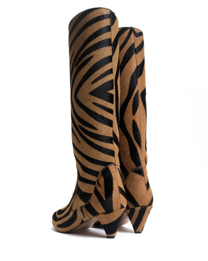 Anonymous Copenhagen Valle 50 Stiletto Calf Hair Tiger